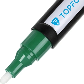 Маркер промышленный лаковый TOPFORT Industrial Plus для агрессивной среды зелёный 3-4 мм (2096991)