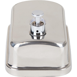 Дозатор (диспенсер) для жидкого мыла Выбор есть нержавеющая сталь серебристый 500 мл