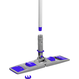 Держатель МОПа Luscan Professional 40x11 см пластик синий