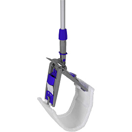 Держатель МОПа Luscan Professional 50x11 см пластик синий