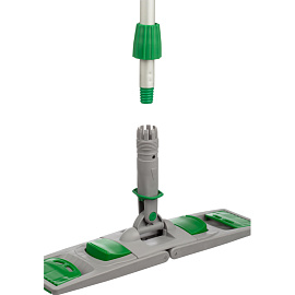 Держатель для мопов Luscan Professional 50х11 см пластик зеленый