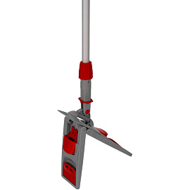 Держатель МОПа Luscan Professional 50x11 см пластик красный