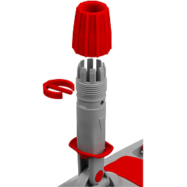 Держатель МОПа Luscan Professional 50x11 см пластик красный