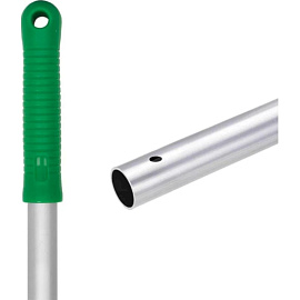 Рукоятка со сквозным отверстием Luscan Professional алюминий/пластик 140 см зелёная