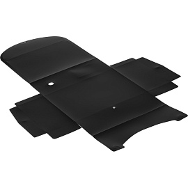 Короб архивный из полипропилена Attache 330x120x245 мм на кнопке черный до 1200 листов