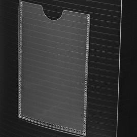 Короб архивный из полипропилена Attache 330x120x245 мм на кнопке черный до 1200 листов