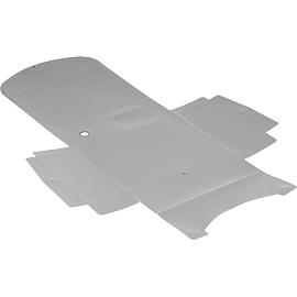 Короб архивный из полипропилена Attache 330x120x245 мм на кнопке серый до 1200 листов