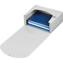 Короб архивный из полипропилена Attache 330x120x245 мм на кнопке серый до 1200 листов