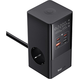 Сетевое зарядное устройство Baseus PowerCombo Tower 35 Вт (BAS-E0002360611300)