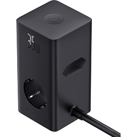 Сетевое зарядное устройство Baseus PowerCombo Tower 35 Вт (BAS-E0002360611300)