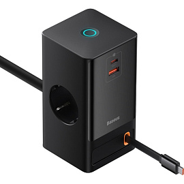 Сетевое зарядное устройство Baseus PowerCombo 65 Вт (BAS-PSLR000301)