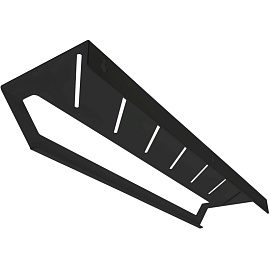 Полка для полотенца Liria RU2054B (черный)