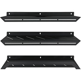 Полка для ванной комплект RU3051B (черный)