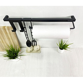 Держатель для бумажного полотенца Rapido RP-101B (черный)