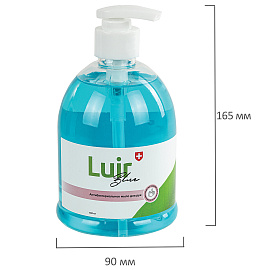 Мыло жидкое антибактериальное Люир 500 мл (с дозатором)