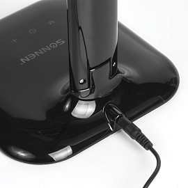 Настольная лампа / светильник SONNEN BR-888, на подставке, светодиодный, 8 Вт, черный, 236665