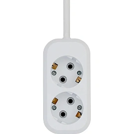 Удлинитель Progix US2GXW3 2 розетки 3 м с заземлением
