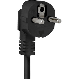 Удлинитель PROGIX US2GXB3 2р/3м черный, 3х0,75мм, 10А/2200Вт