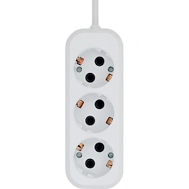 Удлинитель PROGIX US2GXW5 2 розетки 5 м с заземлением белый