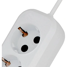 Удлинитель PROGIX US2GXW5 2 розетки 5 м с заземлением белый