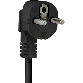 Сетевой фильтр PROGIX SF4PB2 4р/2м черный, 3х0,75мм, 10А/2000Вт