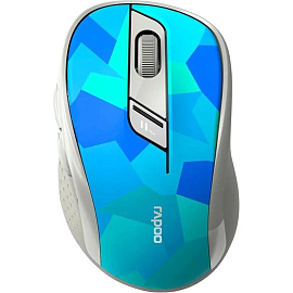 Мышь беспроводная Rapoo M500 синяя (M500-BLU)
