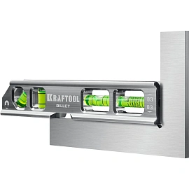 Уровень магнитный брусковый KRAFTOOL  BILLET, 8 в 1, 20 см (34790)