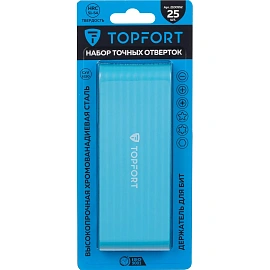 Набор отверток точных Topfort с битами 25 предметов (8082225)