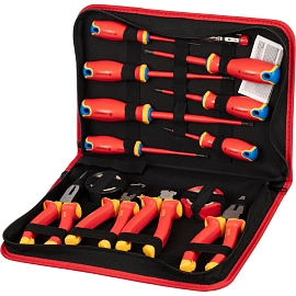 Набор диэлектрических инструментов Topfort 14 предметов (VDE 583114)