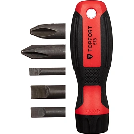 Набор отвёрток диэлектрических TOPFORT (8 штук, 2100574)