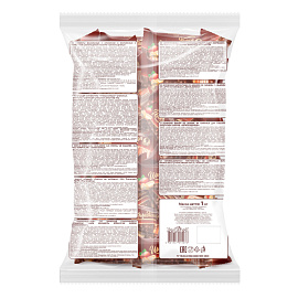 Конфеты вафельные Шоколадница с карамелью и арахисом 1 кг