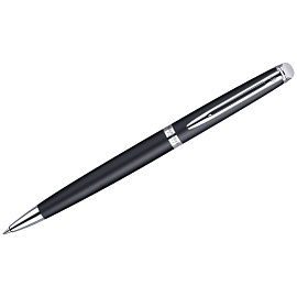 Ручка шариковая Waterman "Hemisphere Matt Black PТ", синяя, 1,0мм, подарочная упаковка