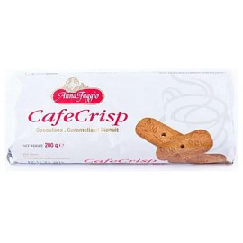 Печенье хрустящее карамелизированное Anna Faggio Cafe Crisp, 200г