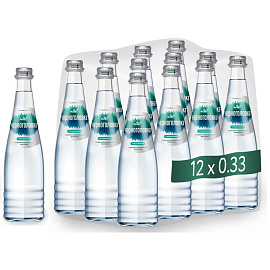 Вода минеральная Черноголовка газированная 0.33 л фото Вода минеральная Черноголовка газированная 0.33 л