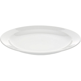 Тарелка обеденная Башкирский фарфор Принц фарфор 22 см белая (6 штук в упаковке)