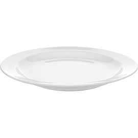 Тарелка обеденная Башкирский фарфор Принц фарфор 24 см белая (6 штук в упаковке)