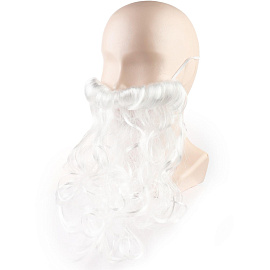 Украшение маскарадное борода Деда Мороза Миленд 16x20 см