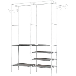 Вешалка гардеробная напольная Helex Home W-24 (белая)