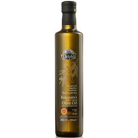 Масло оливковое Delphi Каламата нерафинированное 0.5 л