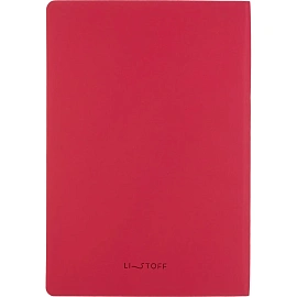 Ежедневник недатированный Listoff искусственная кожа Soft Touch А5 136 листов розовый (розовый обрез), ЕКСТ52513608