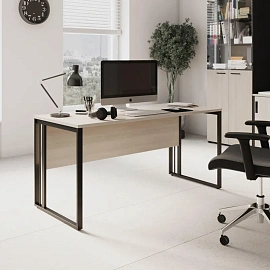 Стол руководителя письменный Комус Мебель K-Loft Director (дуб скандинавский, 1800х900х752 мм)