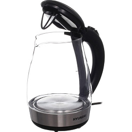 Чайник электрический Hyundai HYK-G2030 чёрный (1187746)