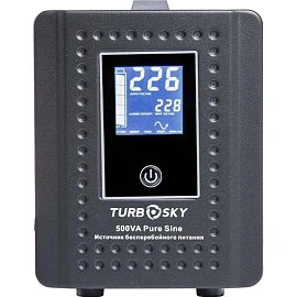 Источник бесперебойного питания Turbosky 500VA Pure Sine без батареи (500vaPS)