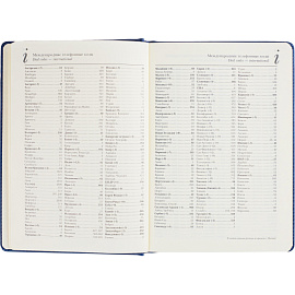 Ежедневник недатированный Bruno Visconti Classic искусственная кожа А5+ 128 листов синий