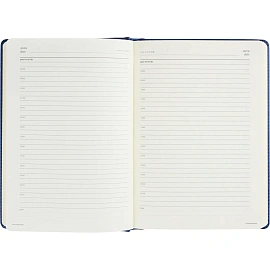 Ежедневник недатированный Bruno Visconti Classic искусственная кожа А5+ 128 листов синий, 3-689/02