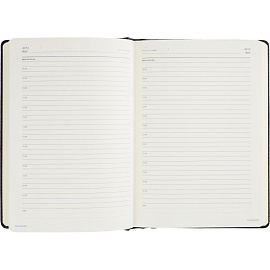 Ежедневник недатированный Bruno Visconti Classic искусственная кожа А5+ 128 листов чёрный