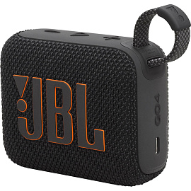 Акустическая система JBL Go 4 чёрная (JBLGO4BLK)