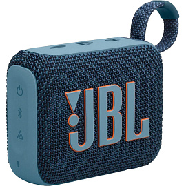 Акустическая система JBL Go 4 синяя (JBLGO4BLU)