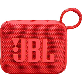 Акустическая система JBL GO 4 красная (JBLGO4RED)