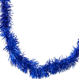 Мишура новогодняя Miland синяя 200x7 см